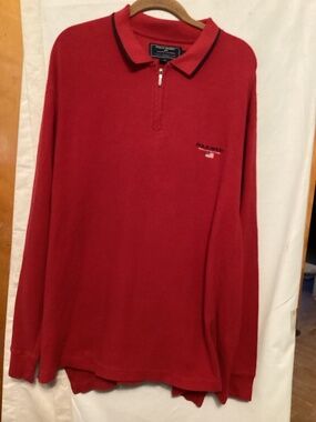 Polo Sport Ralp Auden cotton longsleeve long tee textured  SZ L
